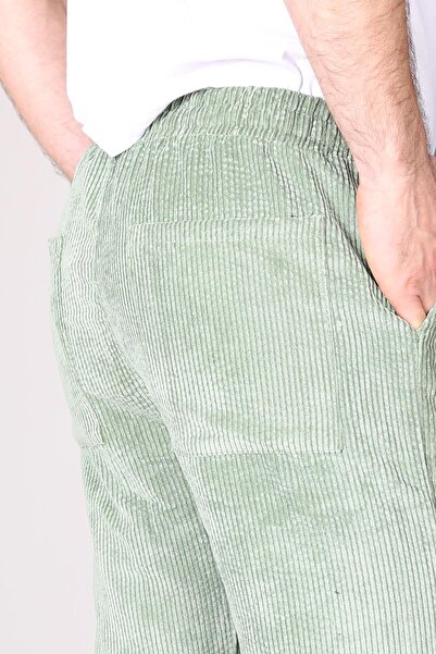 Delpino Kadife Baggy Bol Paça Pantolon