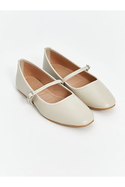LC Waikiki Balerina de damă LCW STEPS cu aspect piele