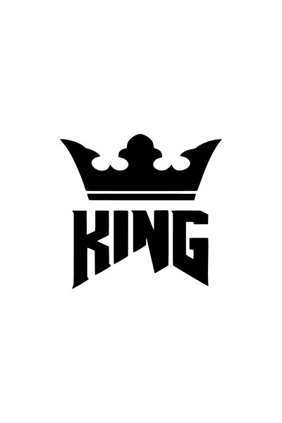 Generic Brand King Crown Sticker 10 X 10 cm