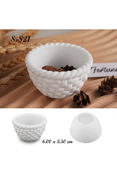 AnkaHobiMarket Örgü Sepet Silikon Kalıp (S821)