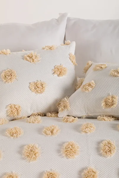 LUFA HOME Pollen Pompom Single Pique Set