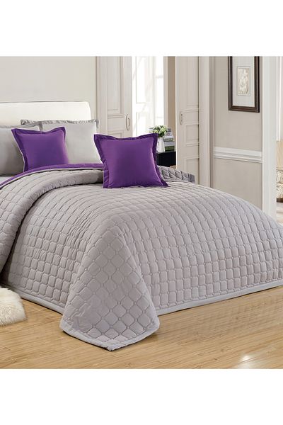 Generic Compressed  two-sided Comforter Set Duble Size Tow color, 6 Pieces, King Size