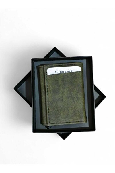 LEXA Коробка з захистом RFID та механізмом для карт з нубуку