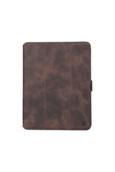 Bouletta Apple iPad 10.nesil Uyumlu 10.9 inç Deri Kılıf Antik Kahve