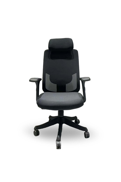 Atom Ofis Atlas Siyah Fileli Profesyonel Terletmeyen Tekerlekli Ergonomik Çok...