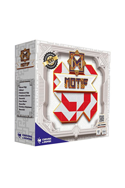 Curious&Genius TAZOF MOTİF TURNUVA KUTU OYUNU