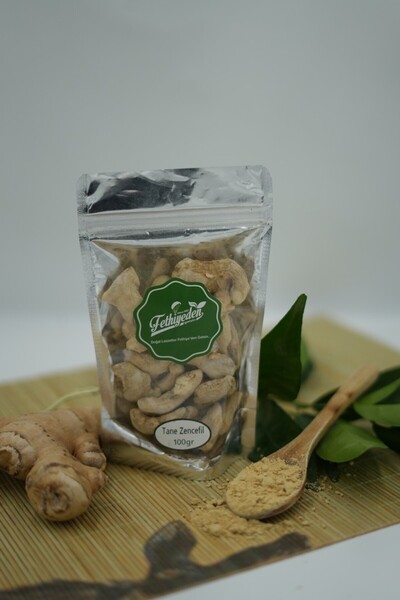 Doğal Tane Zencefil 100 gr – Katkısız Ve Aromatik Baharat