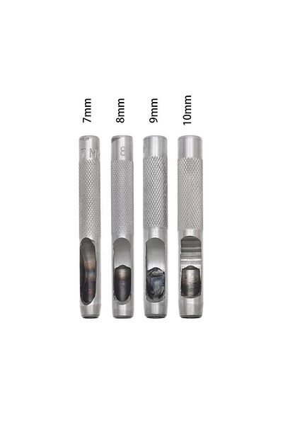 tuhafiyecimiz Padova Drill Rod Set - 7mm and 10mm Length Variable (4 Kinds)