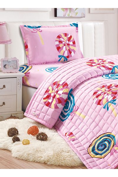 Generic Sleep Night, Kids Compressed 3Piece Comforter Set By Sleep Night, Single Size