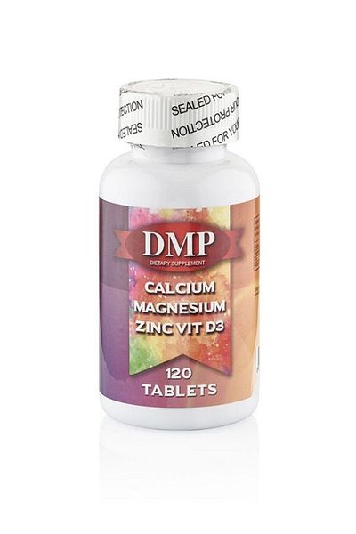 DMP Calcium Magnesium Zinc Vitamin D3 120 Tablets