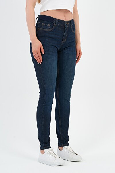 ALEXANDERGARDI Спеціальна колекція Скінні джинси з еластичним поясом Жіночі штани (21-BYNPN-CA-11)