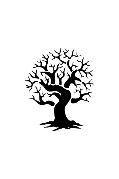 Generic Brand Established Tree Wall Decor Quality Quality Sticker 40 X 48 cm