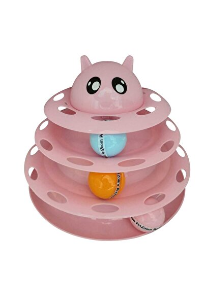 Store 3 Tiers Cat Toy Cat Headed Cat Toy