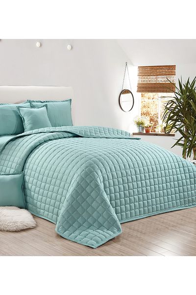 Generic Compressed Comforter Set Twin-Single Size one color, 4 Pieces, Single Size