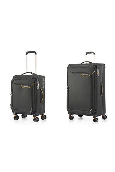 American Tourister حقيبة سفر APPLITE 4 ECO ذات العجلات الناعمة ذات الحجم الكب...