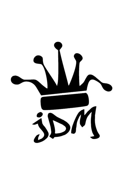 Generic Brand Jdm Emblem Adhesive Rigging Vehicle&Motor&Decor 20 X 20 cm