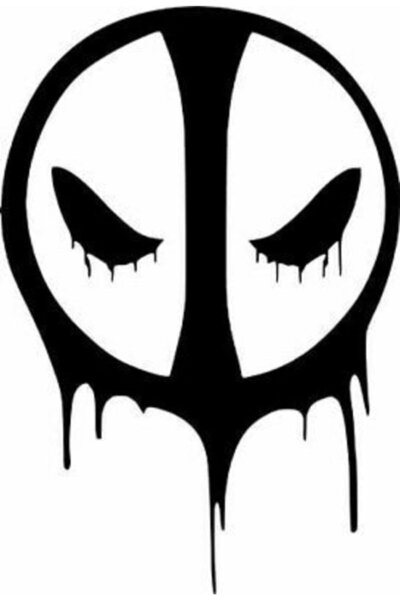 zeeglobal ملصق ديدبول 10 × 14 سم