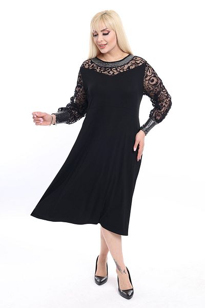modayız Άνετο βραδινό φόρεμα Plus Size 25c-2361