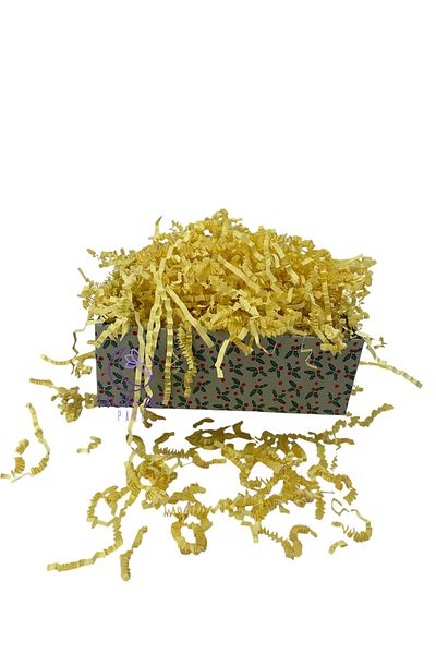 HUR-AY PACK 100 g Yellow Zigzag Cropped Pelur - Ornamental Filling Paper
