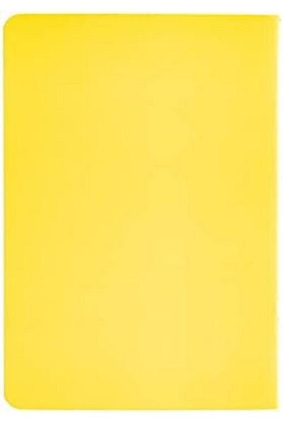 STOREMAX Sellbuystore Colors A4 80 Sheets Lined Notebook, Yellow 1053513