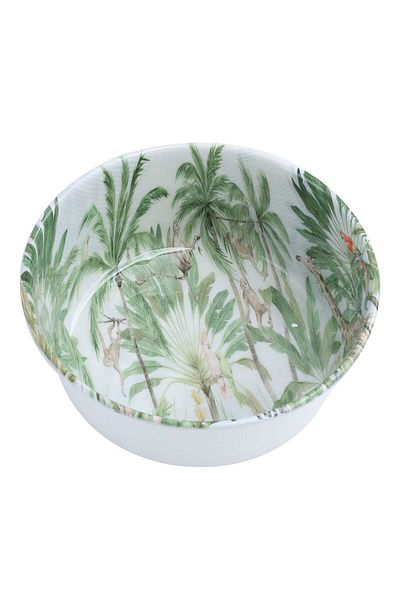 Alsaif Gallery Al Saif Gallery plastic serving plate, 15 x 6 cm - white