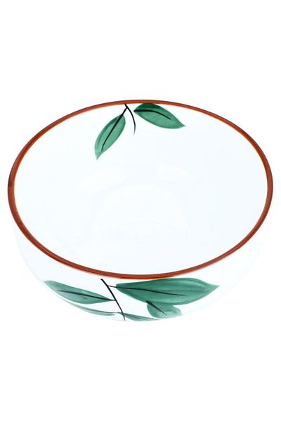 Alsaif Gallery Al Saif Gallery porcelain bowl, 5 inches, round - white