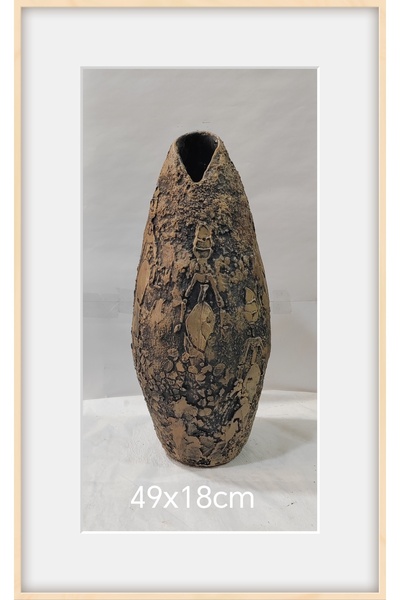 Nokta el yapımı vazo