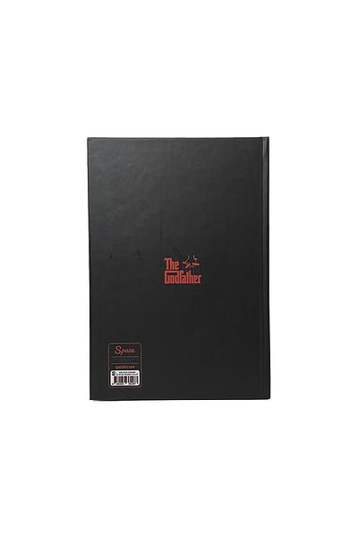 Space License دفتر ملاحظات مخطط بغطاء صلب من The Godfather Loyalty Honor