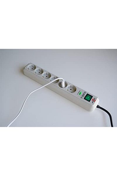 STOREMAX Bystoreby 13.500 Ampere 6-Plus Current Protected Extension Socket Beya Newdesing 646268