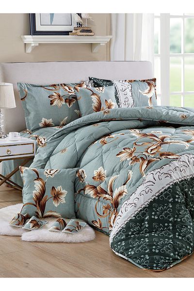 Generic Comforter Set King Size 10 Pieces Comforter Set Twin Unisex Bedding Set