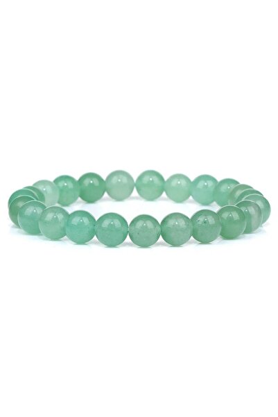 Zodyak Doğal Taş سوار Aventurine من الحجر الطبيعي باللون الأخضر اللامع
