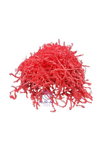 HUR-AY PACK Raspberry Pink Crop - Zigzag Pelur, 100 g Ornamental Filling Material