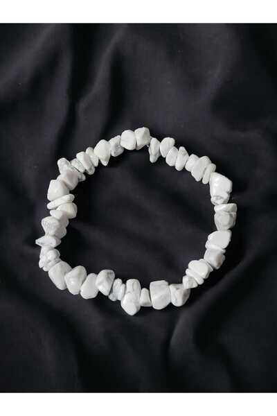 Zodyak Doğal Taş علبة هدايا سوداء - سوار من حجر هافليت المكسور