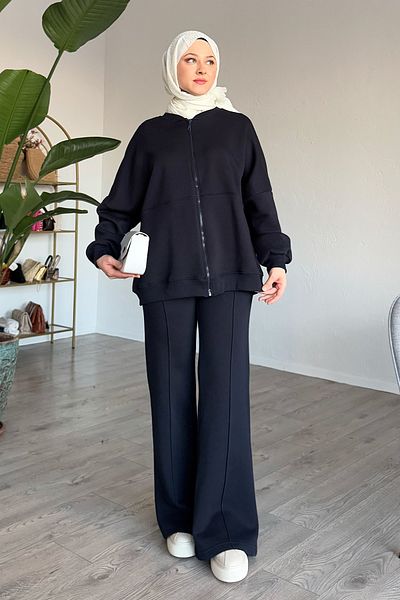 InStyle Σετ αθλητικής φόρμας Navy Blue με φερμουάρ
