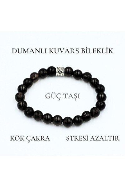 Zodyak Doğal Taş سوار حجر الشفاء الطبيعي| سوار كوارتز سموكي من الحجر الطبيعي ...