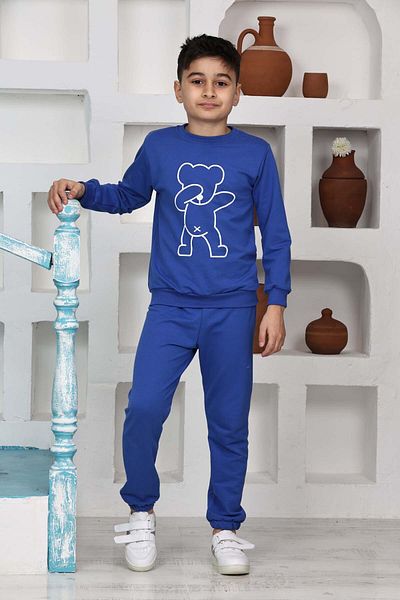relax kids SET BĂRBAȚI CU IMPRIMARE URȘI