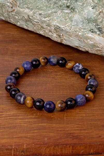 Zodyak Doğal Taş سوار عين النمر والصوداليت وحجر العقيق