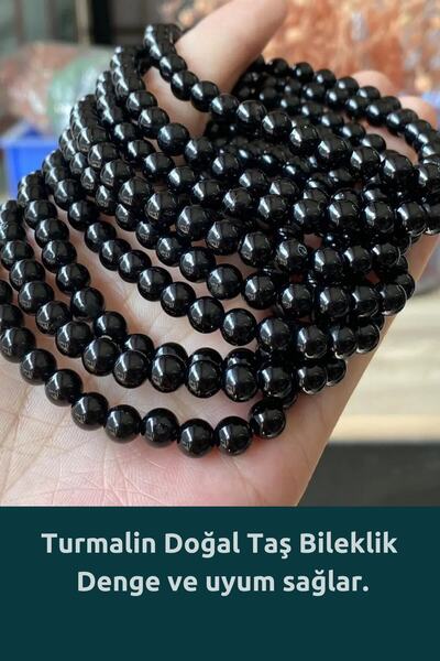 LADIN DOGALTAŞ سوار من حجر التورمالين الطبيعي الحقيقي (يضمن التوازن والتوافق)...