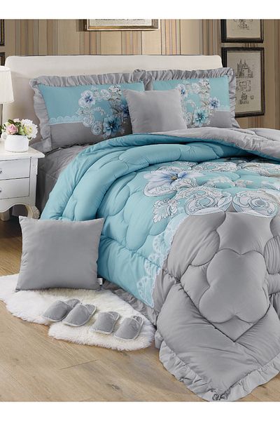 Generic Comforter Set King Size 10 Pieces Comforter Set Twin Unisex Bedding Set