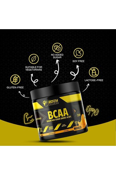 Body Builder BCAA, Blue Raspberry, 30 Servings, 180g