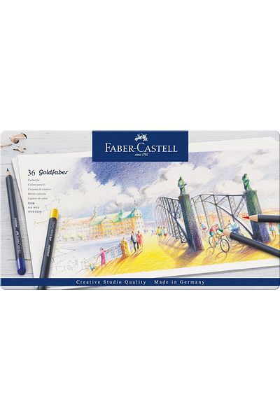STOREMAX Ntwork Goldfaber Crayons, 36 Colors Art 1087243