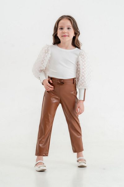 HAUSEkids 6-9 Years Old Rana Girl's Set - Ecru