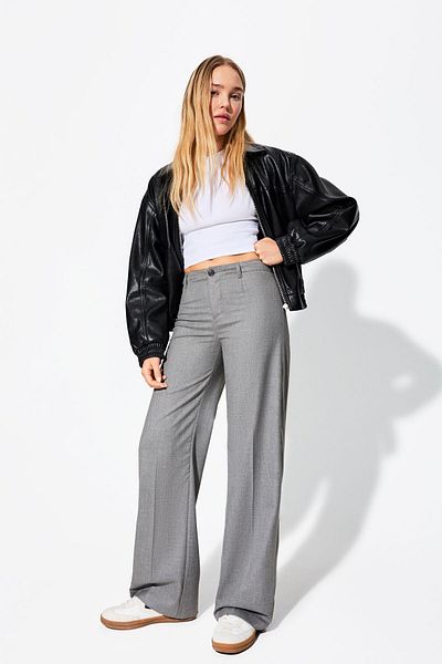 Bershka Wide-leg trousers