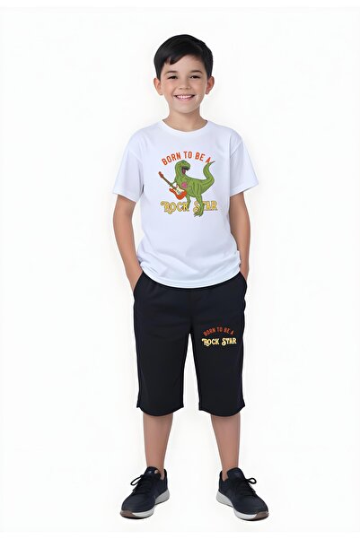 FYK COLLECTİON Rockstar Dinosaur Štampano Dječačka Dvostruka Sa džepovima Kap...