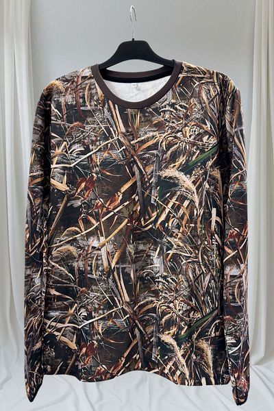 WİDİ Hunting Pattern - 3 Thread Camouflage Sweashirt, Crew Neck and Forest Hoodie