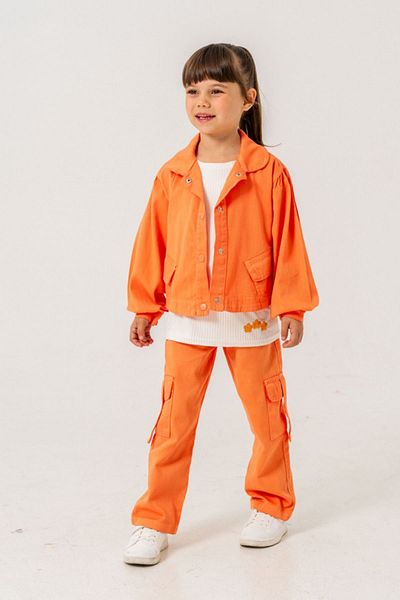 HAUSEkids 6-9 Years Old Sa Calobra Girl's 3-Piece Set - Orange