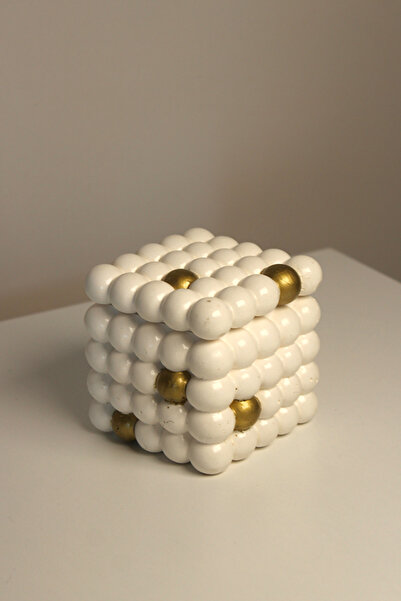 The Craft Thor صندوق فقاعات خرساني بتصميم مزخرف مع غطاء