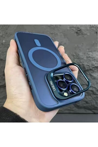 HYPERSOFT Iphone 15 Plus (6.7 inç) Uyumlu Stantlı Mat Görünüm Case Pro Renkli...