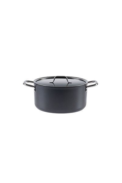 Madame Coco Titanium Professional Deep Pot - Anthracite - 22 cm