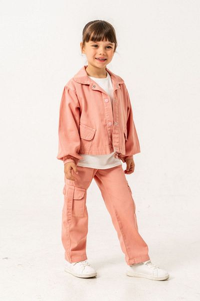 HAUSEkids 6-9 Years Old Sa Calobra Girl's 3-Piece Set - Powder